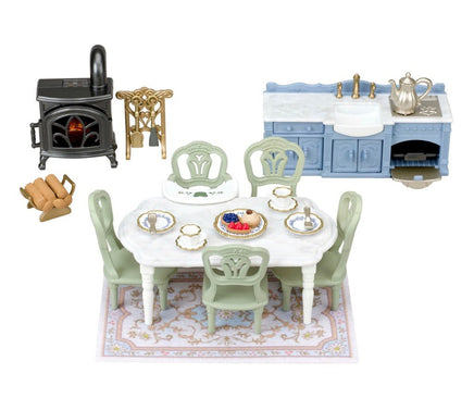 Red Roof Riverside Manor Elegant Dining Room CC2334 - ToyTime