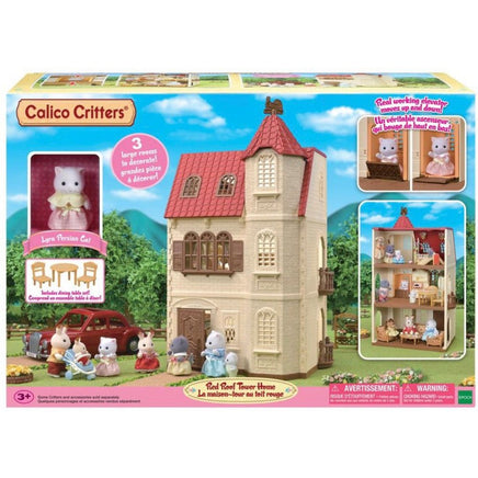 Red Roof Tower Home - ToyTime