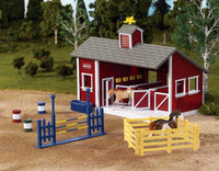 Red Stable Playset - ToyTime