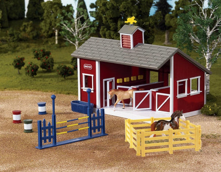 Red Stable Playset - ToyTime
