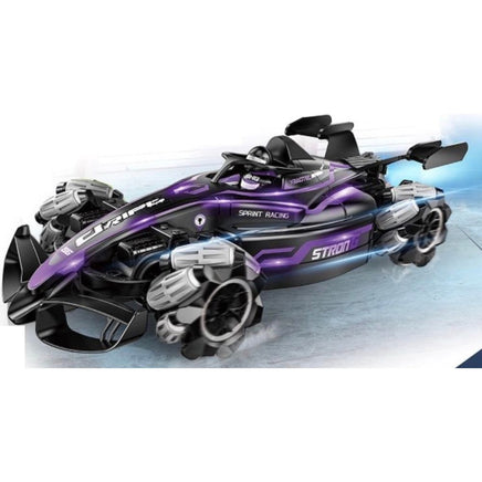 Remote Control Spray Smoke equation Stunt Car With Light Music 13 inch - ToyTime