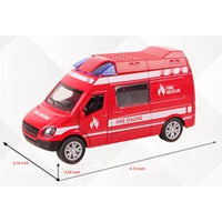 Rescue Squad Alloy Diecast Engineering Car Models - ToyTime