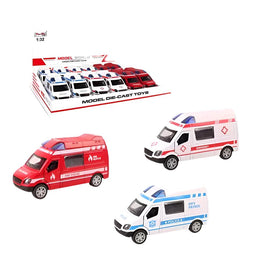 Rescue Squad Alloy Diecast Engineering Car Models - ToyTime