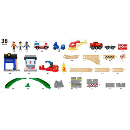 Rescue Team Train Set - ToyTime