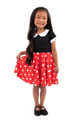 Retro Polka Dot Twirl dress 3XL - ToyTime