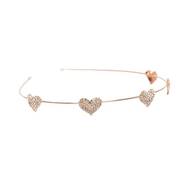 Rhinestone Heart Headband - ToyTime