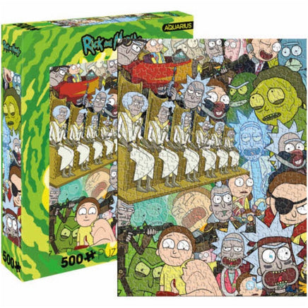 Ricks & Morty 500 Piece Jigsaw Puzzle - ToyTime