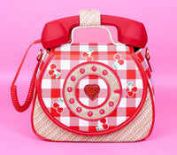 Ring Ring Phone Convertible Handbag Cherry - ToyTime