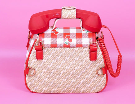 Ring Ring Phone Convertible Handbag Cherry - ToyTime