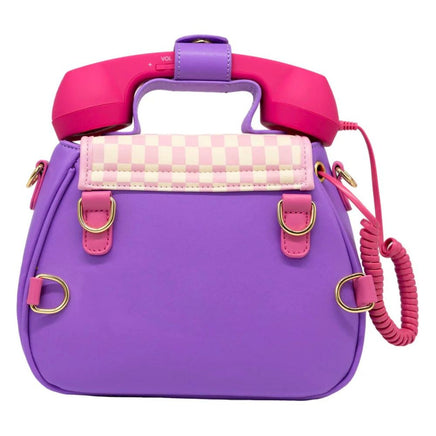 Ring Ring Phone Convertible Handbag Pastel Checkerboard - ToyTime