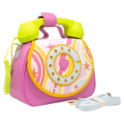 Ring Ring Phone Convertible Handbag Retro Vibes - ToyTime