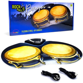 Rock And Roll Flexible Roll Up Bongos - ToyTime