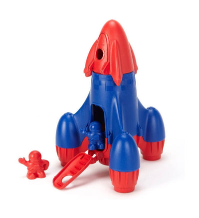 Rocket with Red Top - ToyTime