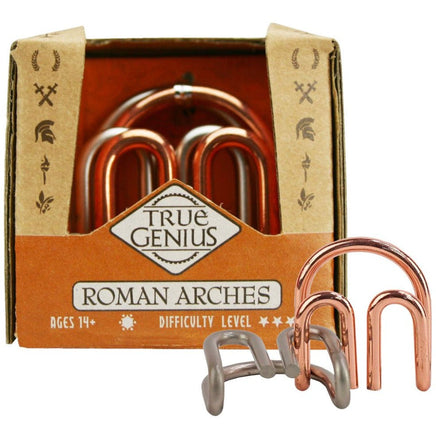 Roman Arches Metal Brain Teasers - ToyTime