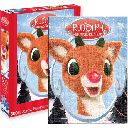 Rudoloh the red nose reindeer 500pc puzzle - ToyTime