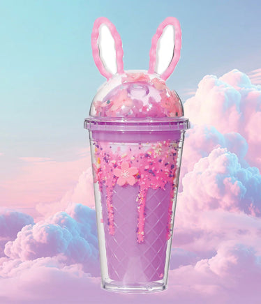 Sakura Bunny Tumbler - purple - ToyTime