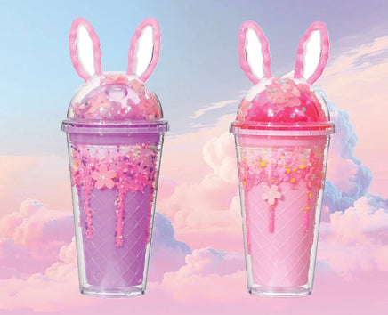 Sakura Bunny Tumbler - purple - ToyTime
