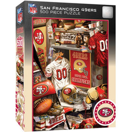 San Francisco 49ers Locker Room Puzzle - ToyTime