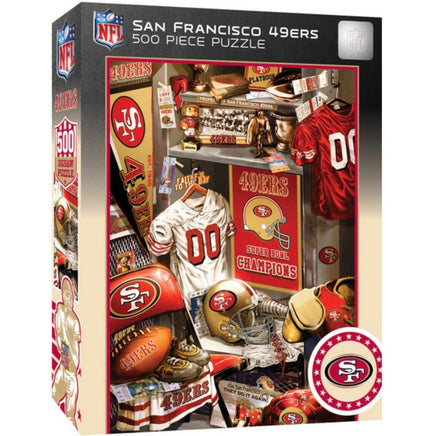 San Francisco 49ers Locker Room Puzzle - ToyTime