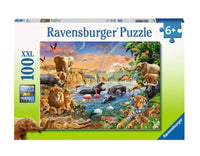 Savannah Jungle Waterhole 100pc Puzzle - ToyTime