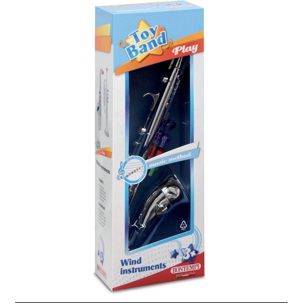 Bontempi | Chromatic4NoteSax - Saxophone Chromé à 4 Notes pour Introduction Musicale et Divertissement Bontempi | Chromatic4NoteSax - Saxophone Chromé à 4 Notes pour Introduction Musicale et Divertissement