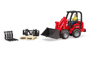 Schaeffer Compact Loader 2034 w figure & accessori - ToyTime