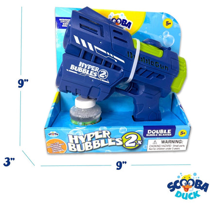 Scooba Duck Hyper Bubbles 2x Double Bubble Blaster - ToyTime