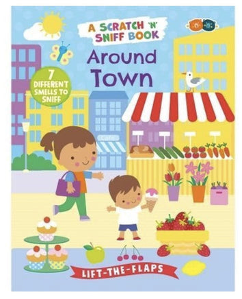 Scratch And Sniff Smell Book Around Town - ToyTime