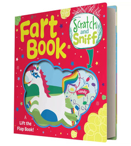 Scratch And Sniff Unicorn Fart Book - ToyTime