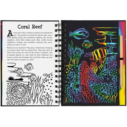 Scratch & sketch coral reefs - ToyTime