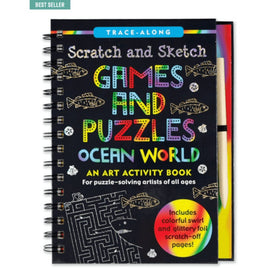 Scratch & Sketch Ganes & Puzzles - ToyTime