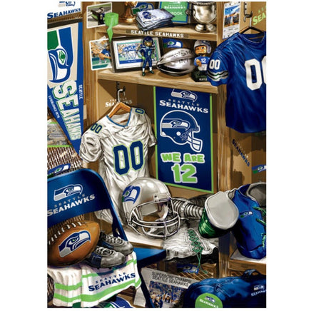 Seattle Seahawks Locker Room Puzzle - ToyTime