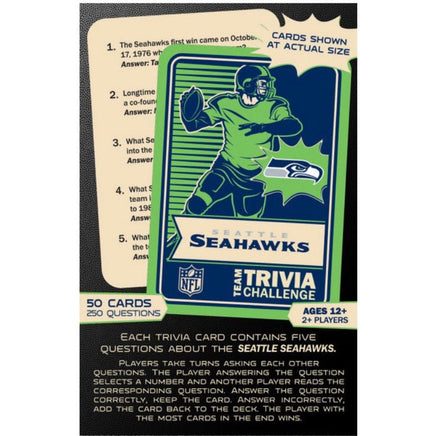 Seattle Seahawks Trivia - ToyTime