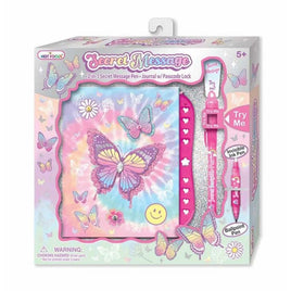 Secret message tye dye butterfly - ToyTime