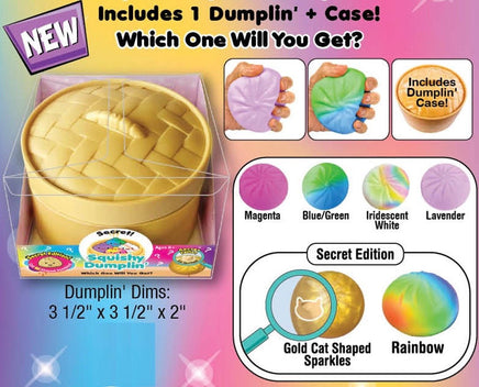 Secret Squish Sparkle Dumpling - ToyTime