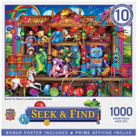 Secret Toy Heaven Seek And Find 1000pc Puzzle…@Masterpcs - ToyTime