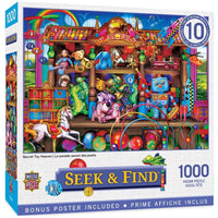 Secret Toy Heaven Seek And Find 1000pc Puzzle…@Masterpcs - ToyTime