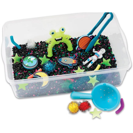 Sensory Bin Outer Space@F_Castell - ToyTime