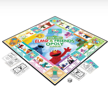 Sesame Street Elmo & Friends Opoly Junior - ToyTime