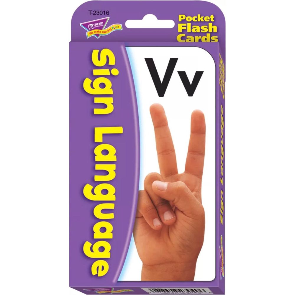 Sign Language Pocket Flash Cards - ToyTime| ToyTime