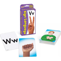 Sign Language Pocket Flash Cards - ToyTime