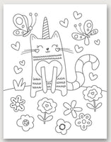 Silly Caticorns Coloring Book - ToyTime