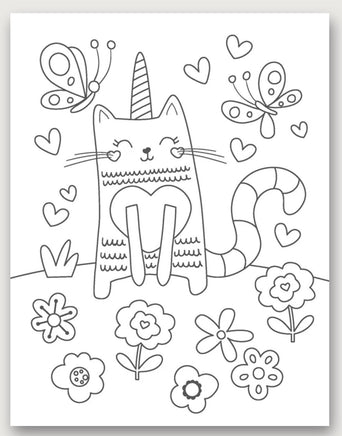 Silly Caticorns Coloring Book - ToyTime