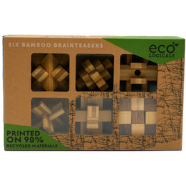 Six Bamboo Brainteasers - ToyTime