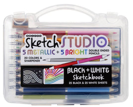 Sketch Studio wtih 20 Colors and Sharpener - ToyTime