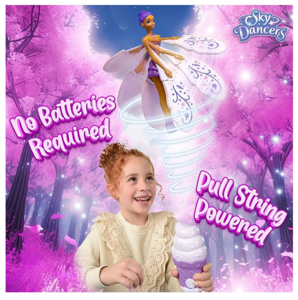 Sky Dancers Purple Licious Flying Dolls - ToyTime