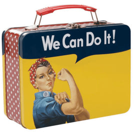 Smithsonian Rosie The Riveter Large Tin Tote - ToyTime