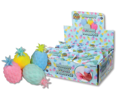 Smooshy Stress Pineapple - ToyTime