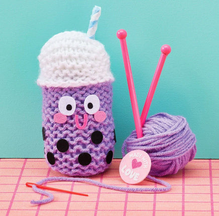 Snack Knit Kit Boba Buddy - ToyTime
