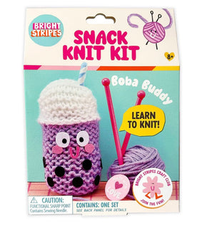 Snack Knit Kit Boba Buddy - ToyTime